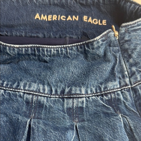 American Eagle Denim Blue Skirt - Picture 4 of 5